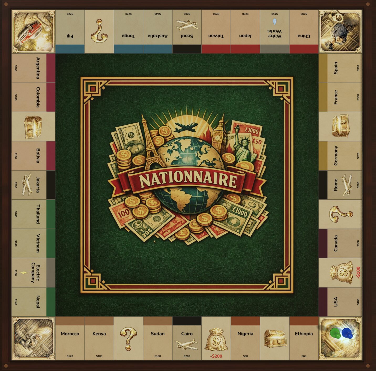 Classic Board Top View